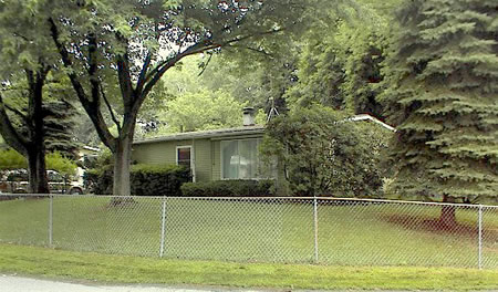 rear of house from lovely back yard