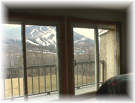 View from the bedroom