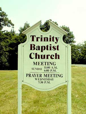Church Sign