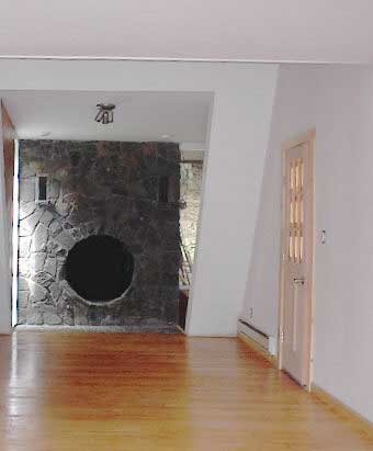 glossy hardwood floors