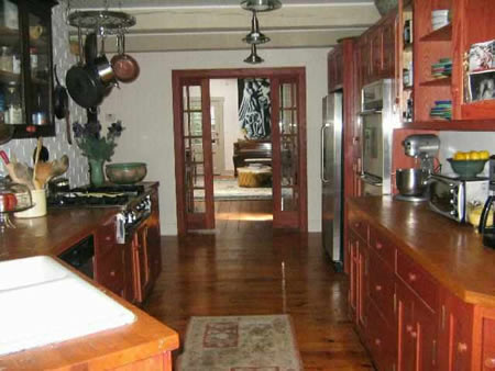 Historic site of Watson Hollow Inn: A Beautiful setting for this four bedroom three bath home featuring wide board floors, beamed and wainscoted ceiling, custom kitchen, amazing fireplace, vaulted living room, office, pocket doors. Barn has a two bedroom guest house w/ wood floors and beamed ceiling, beautiful artists studio & add. studio space. Broker has interest.
