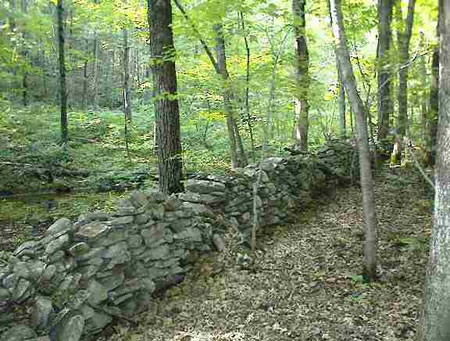 charming stone walls.